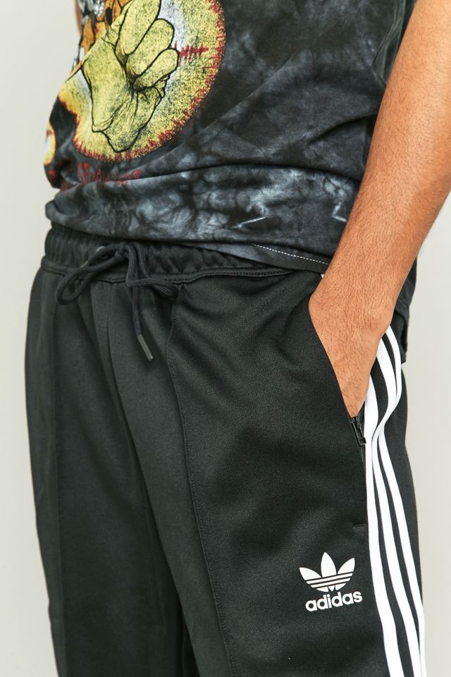 adidas Originals Superstar 3-Stripe Cropped Black Track Pants