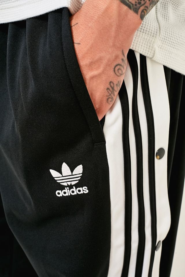 adidas - Pantalones deportivos negros con corchetes Adibreak #2
