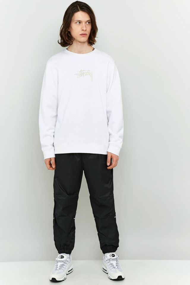 Stussy Black 3M Ripstop Trousers #1