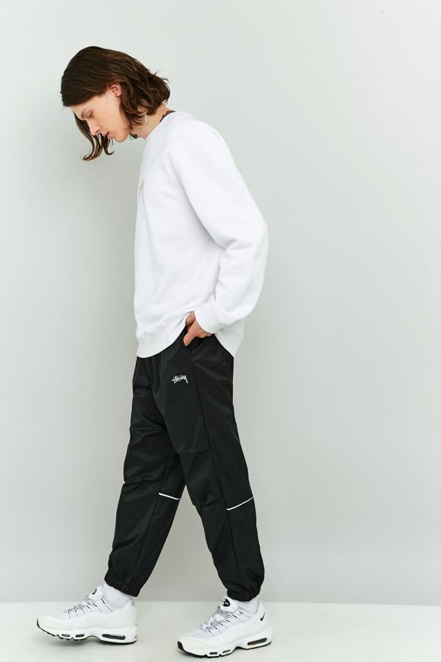 Stussy Black 3M Ripstop Trousers #4