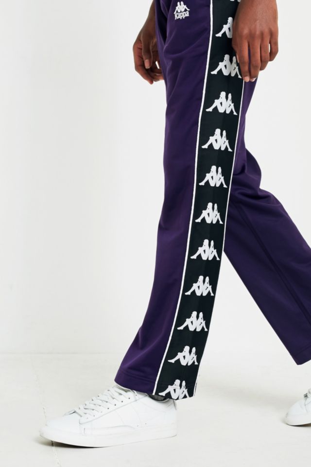 Purple best sale kappa sweatpants