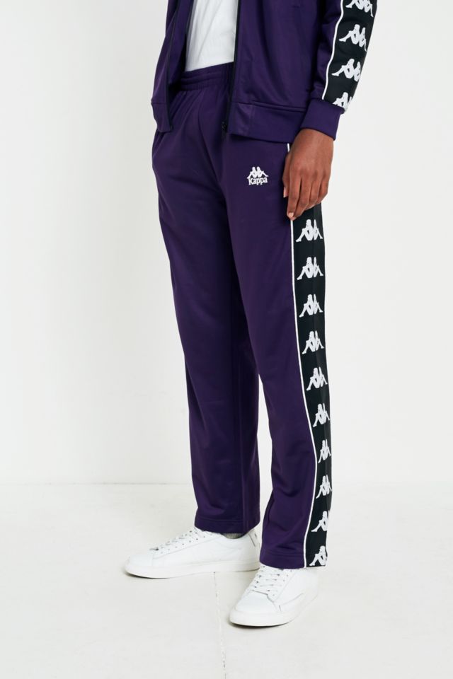 Purple hot sale kappa joggers