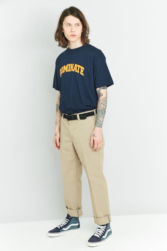 Dickies Sand Industrial Work Trousers | Urban Outfitters UK