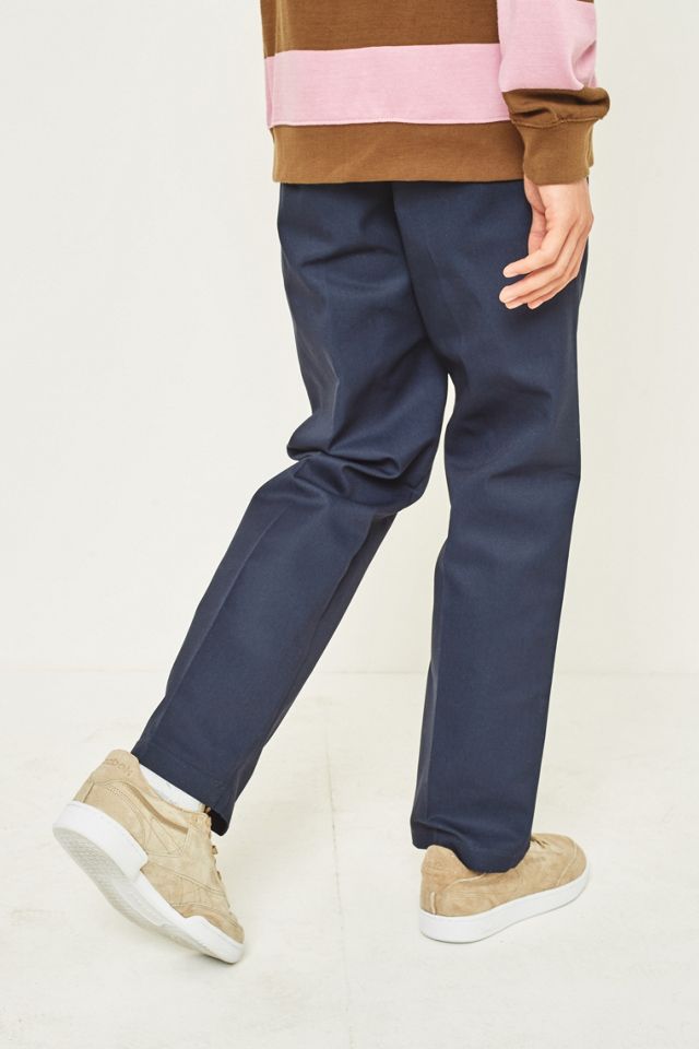 Dickies 873 Navy Slim Straight Work Trousers #3
