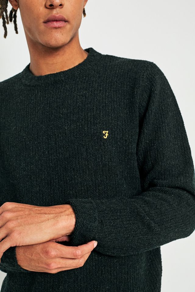 Farah Harley Pine Boucle Knit Jumper #3