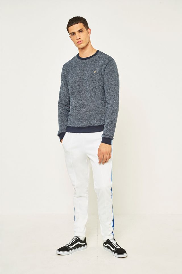Farah Romilly Navy Textured Sweatshirt #1