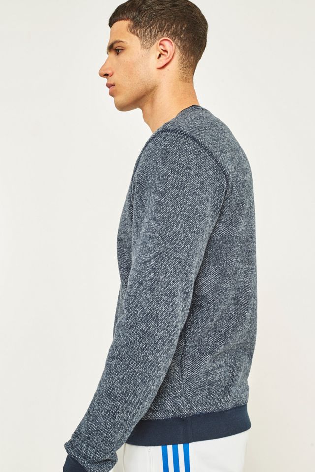Farah Romilly Navy Textured Sweatshirt #4