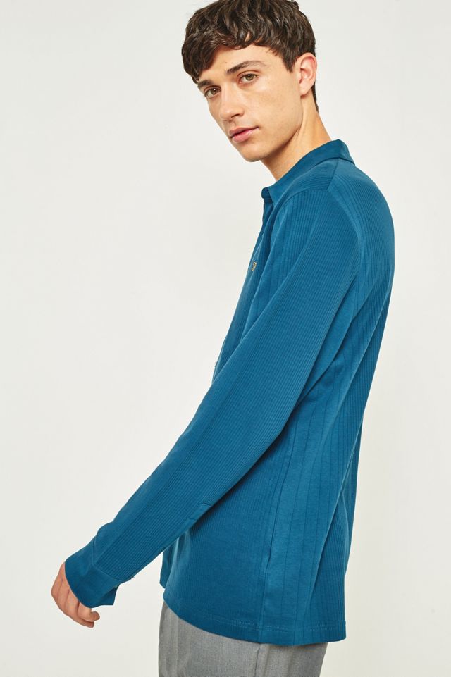 Farah Heathstan Atlantic Knit Polo Shirt #4
