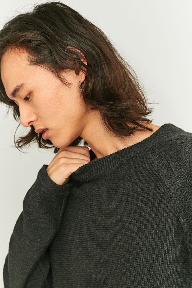 Cheap Monday Jab Charcoal Knit Jumper #5