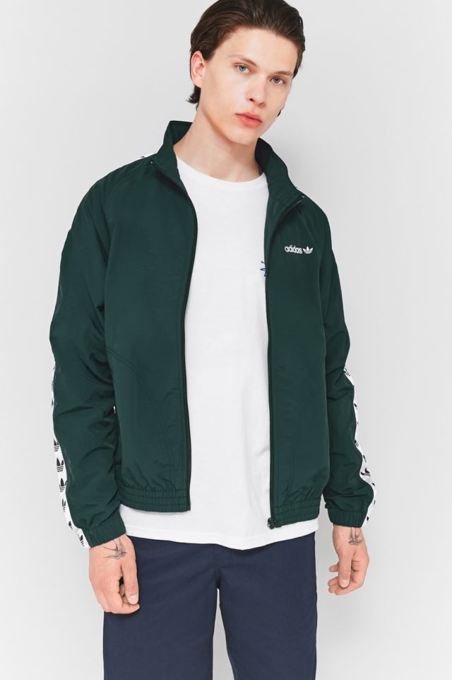 adidas TNT Green Night Taped Windbreaker Jacket Urban Outfitters DE