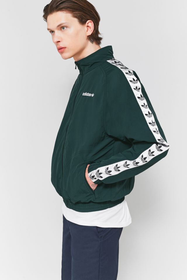 adidas TNT Green Night Taped Windbreaker Jacket Urban Outfitters DE