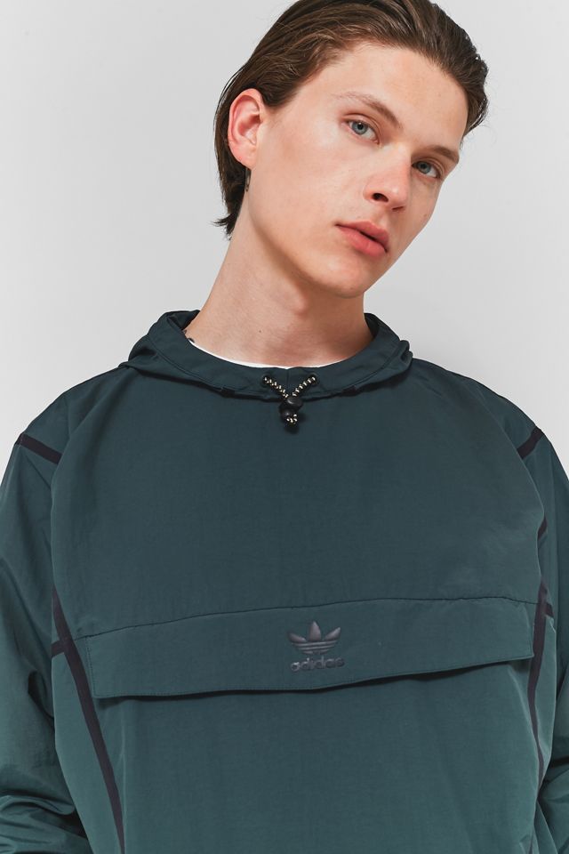 adidas Green Night Taped Anorak Jacket #1
