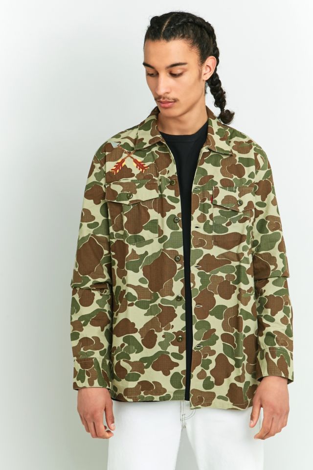 American rag camo on sale jacket