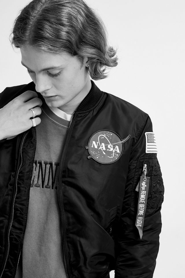 Alpha Industries L-2B NASA Flight Navy Bomber Jacket Urban