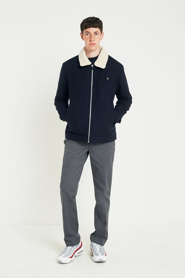 Farah Otley True Navy Sherpa Jacket #2