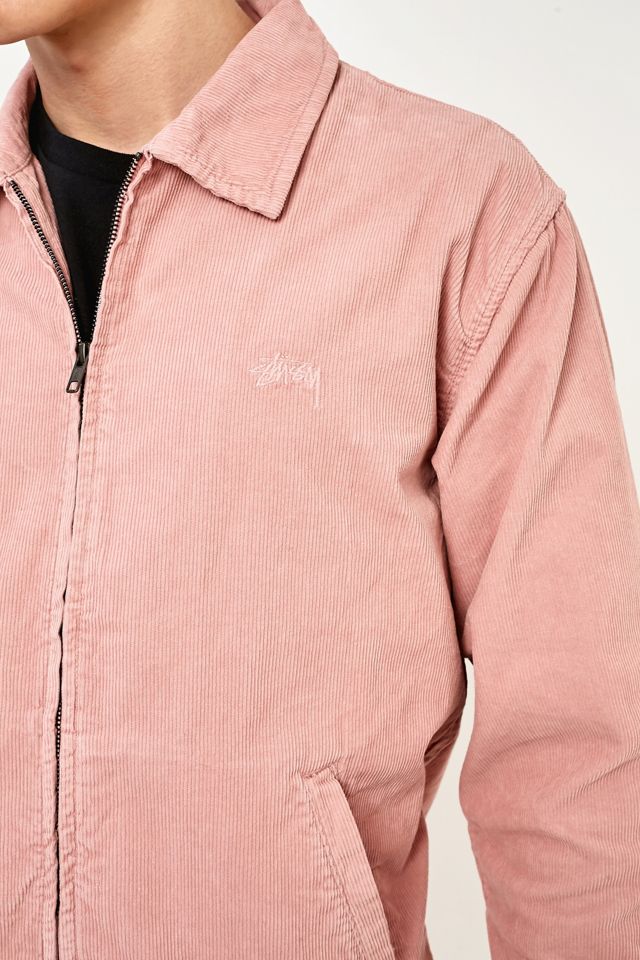 Stussy Bleached Out Pink Corduroy Jacket #3