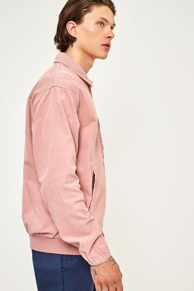 Stussy Bleached Out Pink Corduroy Jacket #4