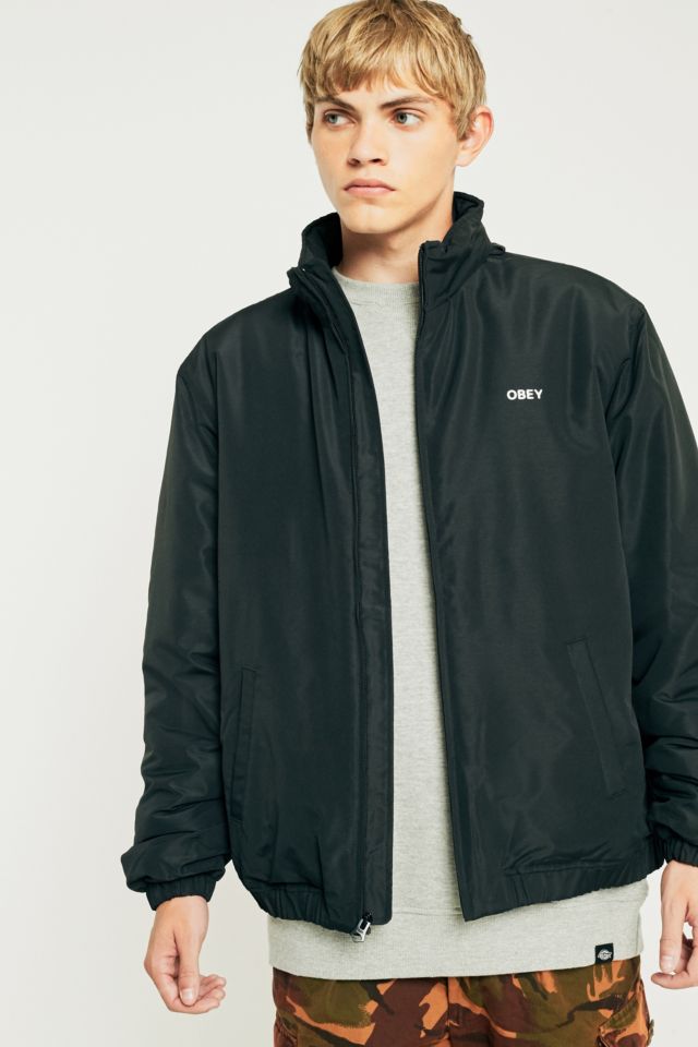 Obey on sale black windbreaker