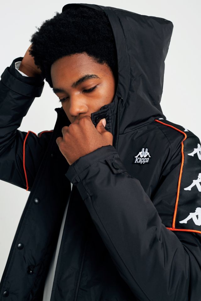 Kappa banda store dawson jacket black