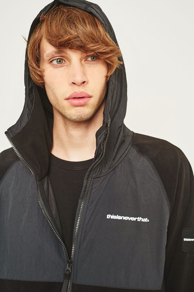 thisisneverthat SP-Fleece Black Jacket #3