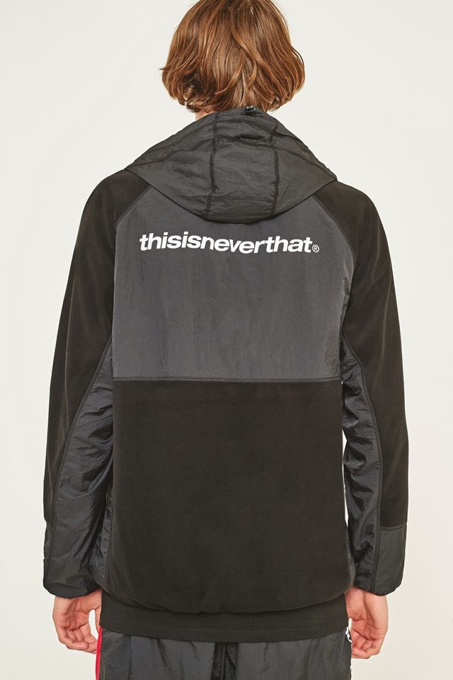 thisisneverthat SP-Fleece Black Jacket #4