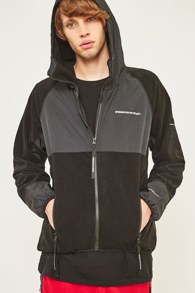thisisneverthat SP-Fleece Black Jacket #5