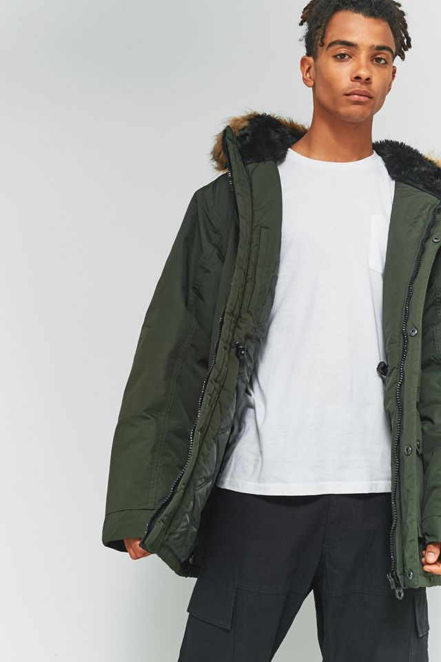 Dickies Curtis Olive Green Parka #4