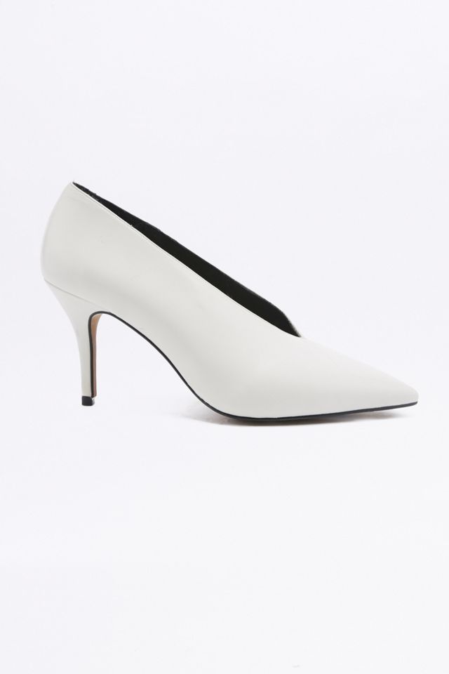 Kylie Vintage '80s White Court Shoes #1