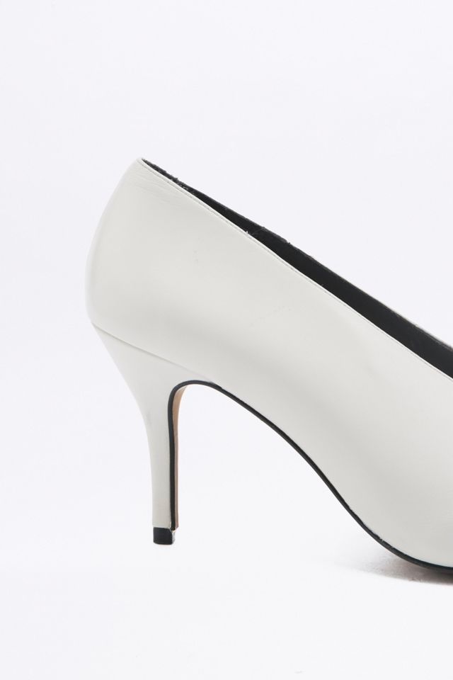 Kylie Vintage '80s White Court Shoes #2