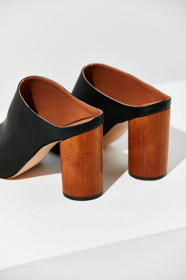 Zoccoli con tacco in legno #4