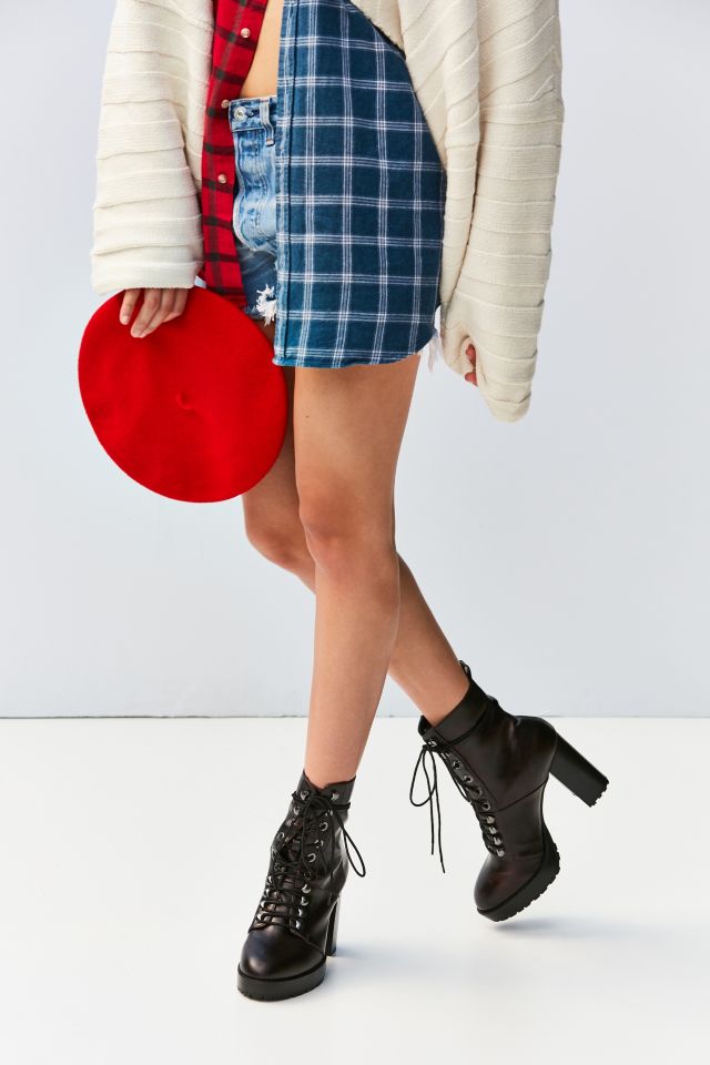Urban outfitters lace up boots sales