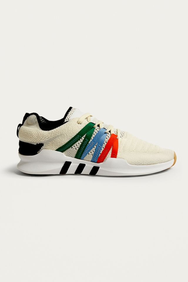 Adidas originals eqt racing adv outlet trainers in off white