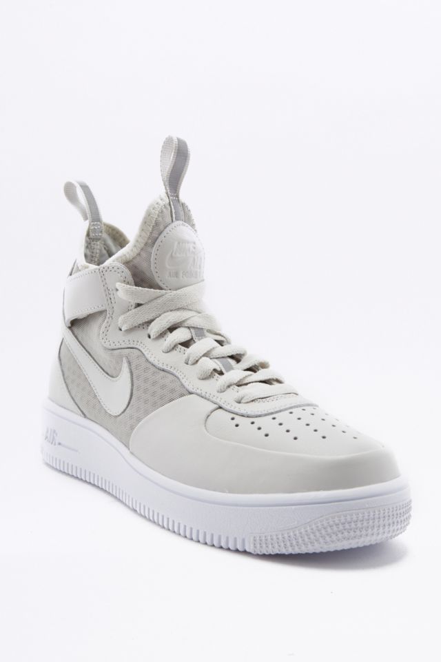 Nike Baskets montantes Air Force 1 l g res blanches Urban