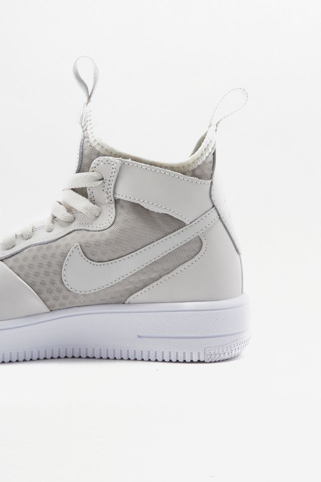 Nike Air Force 1 White Light High Top Trainers #3
