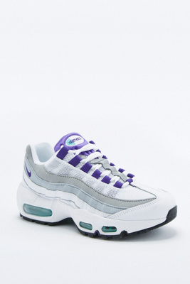 green and purple air max 95