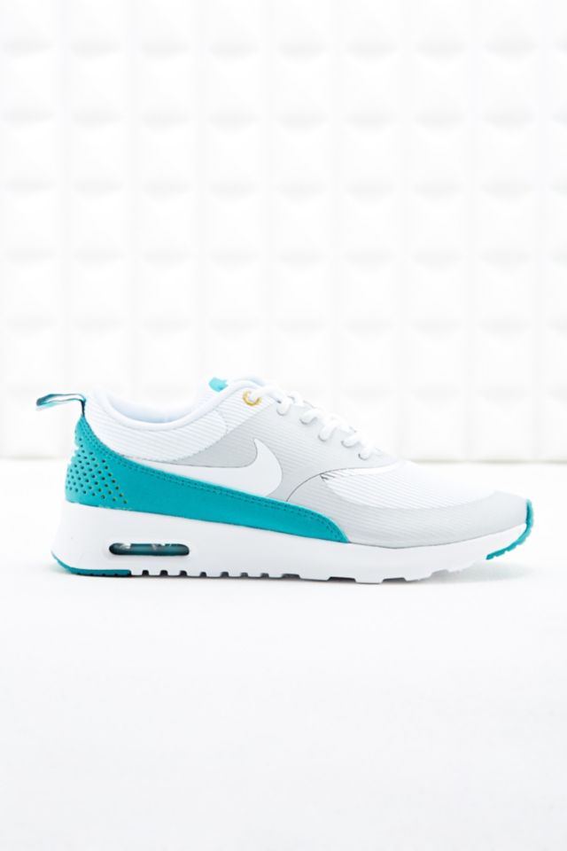 Air Max Thea Trainers in Grey and Teal | Urban Outfitters UK