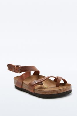 Birkenstock Yara Sandals in Brown | Urban Outfitters UK