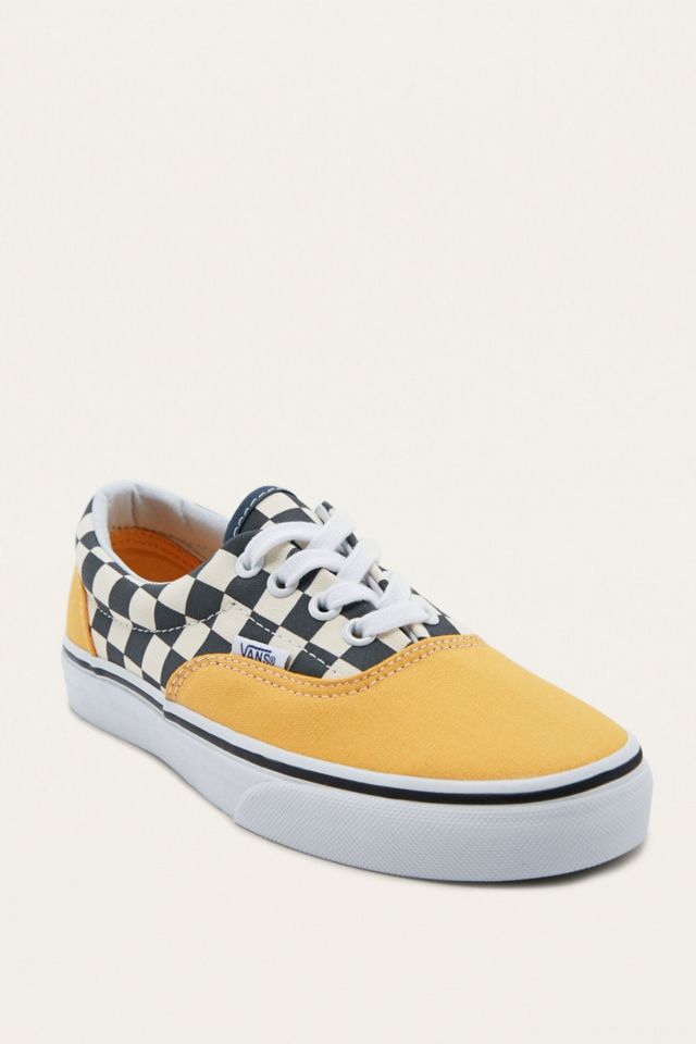 Vans era 2 outlet tone checkered yellow