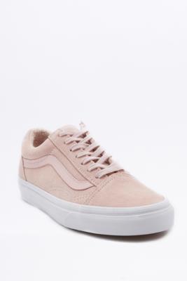 All pink store suede vans