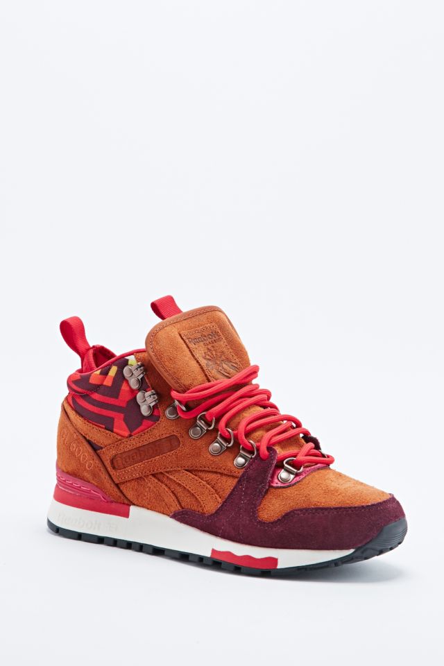 Reebok GL 6000 Mid Trainers in Orange | Urban Outfitters