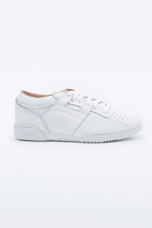 Reebok Workout Premium White Trainers #1