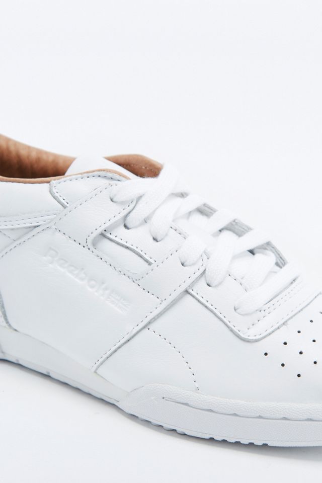 Reebok Workout Premium White Trainers #2