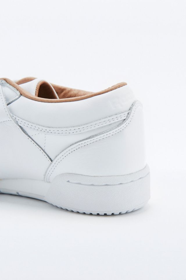 Reebok Workout Premium White Trainers #3