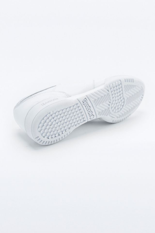 Reebok Workout Premium White Trainers #4
