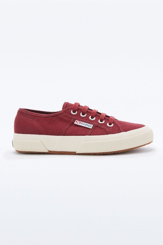 Superga 2750 Cotu Burgundy Classic Trainers Urban Outfitters UK