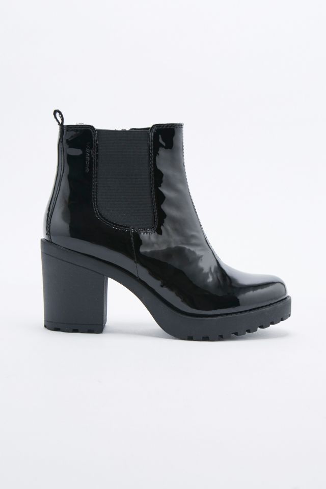 Reflectie Controversieel wapenkamer Vagabond Grace Black Patent Chelsea Ankle Boots | Urban Outfitters UK