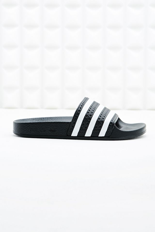 adidas Adilette Black Pool Sliders #1