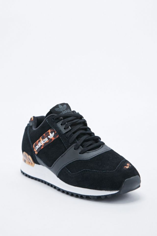 ZX 700 Trainers in Leopard Print and Black | UK