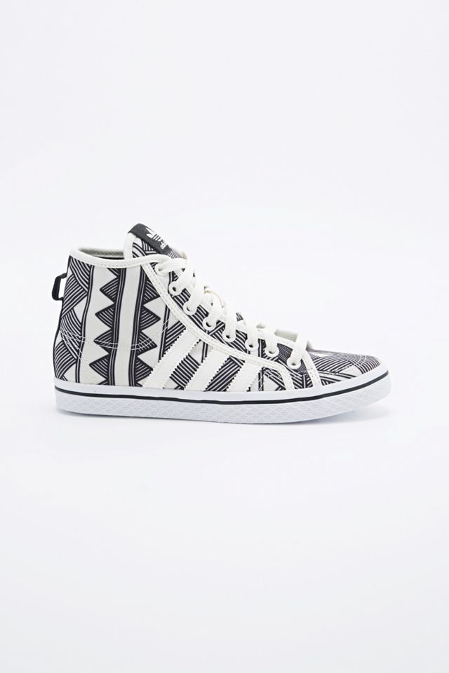 adidas - Baskets mi-hautes Farm Honey noires et blanches #1