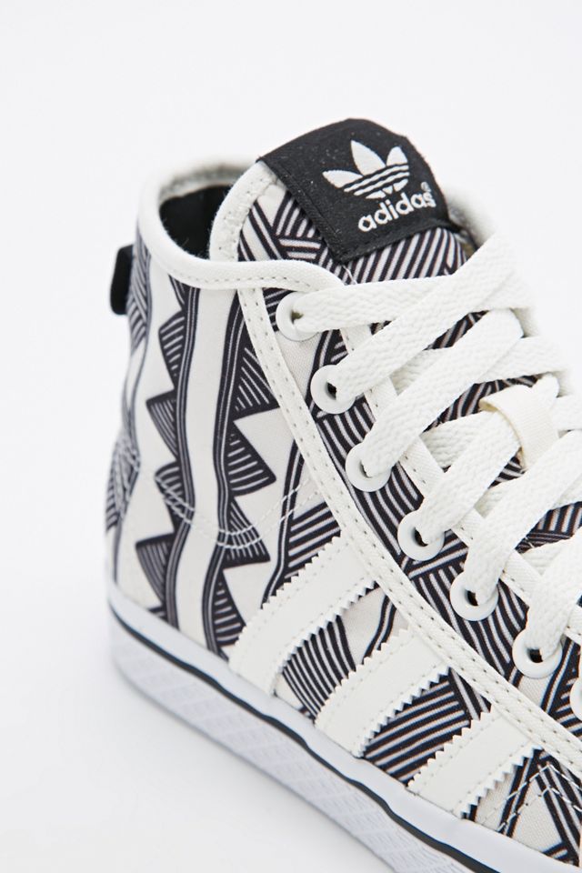 adidas - Baskets mi-hautes Farm Honey noires et blanches #2